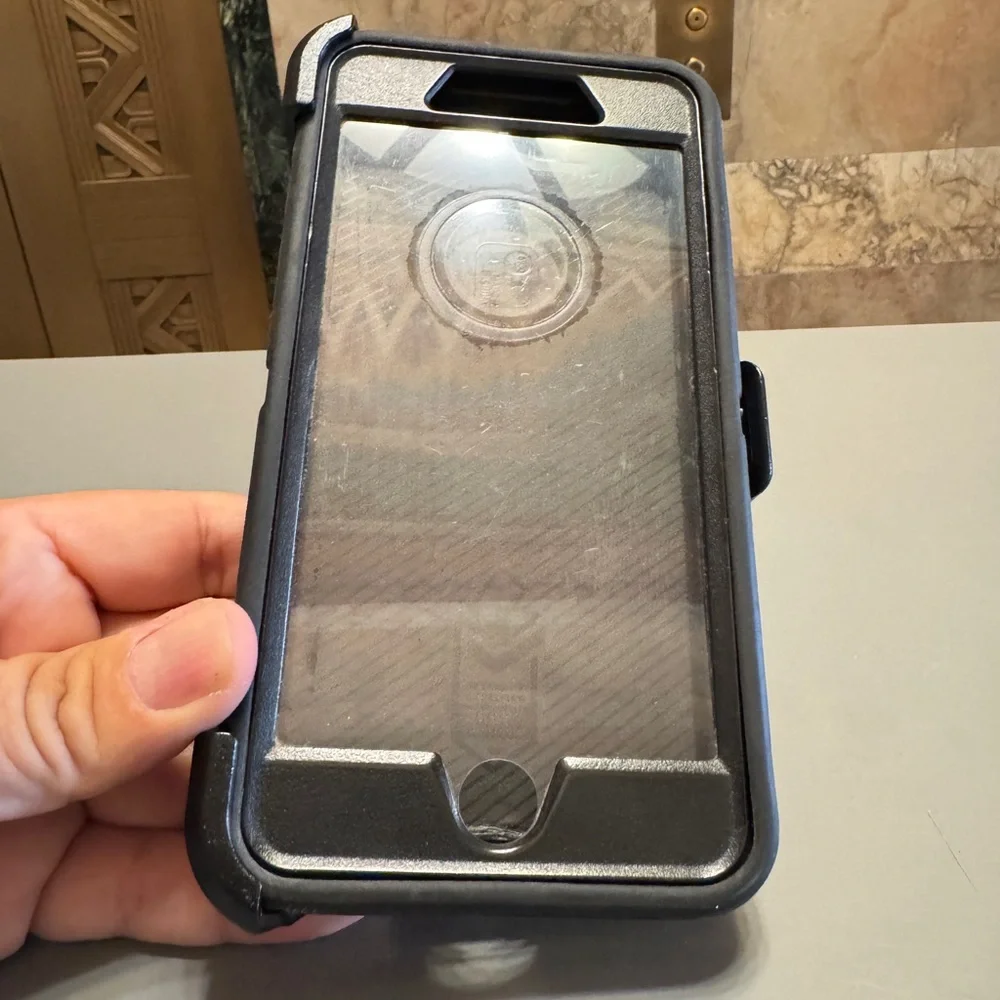 I phone 6 plus OtterBox Black Holster with Clip